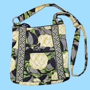 Vera Bradley La Neon Rose Crossbody Purse